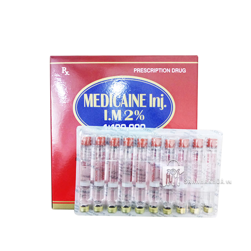 THUỐC TÊ LIDOCAIN MEDICAINE HÀN QUỐC HIỆU QUẢ GÂY TÊ VÙNG NIÊM MẠC NHANH