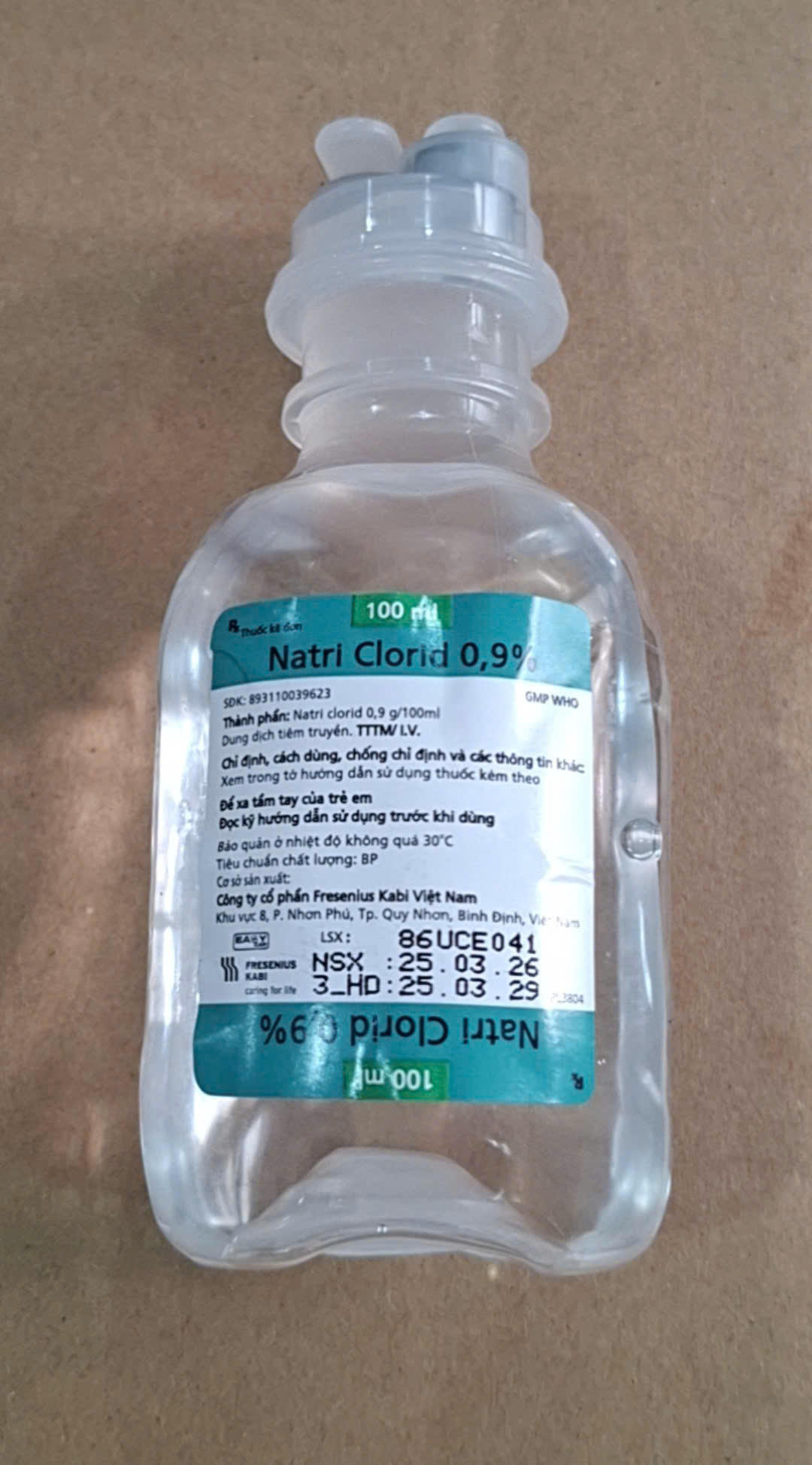 Dịch truyền Natri Clorid 0.9% Fresenius Kabi 100ml (lẻ 1 chai) 1 1786089931907 2274449621104156482 2274449621104156482 a51d3628ea2c07b17a4cefe6bbb40b98