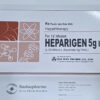 Heparigen Inj. 5g –L-Ornithine-L-Aspartate (LOLA) hỗ trợ điều trị các bệnh lý về gan, đặc biệt là gan nhiễm mỡ, viêm gan cấp/mạn, xơ gan. (