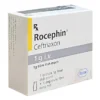 Rocephin 1g Ceftriaxon tiêm tĩnh mạch – thuốc kháng sinh điều trị nhiễm khuẩn nặng