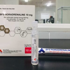 BFS-Noradrenaline 10mg (Noradrenaline tartrat) - Thuốc chỉ định làm tăng huyết áp (Hộp 10 ống)