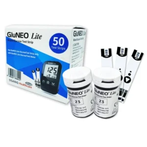 Bộ máy đo đường huyết GLUNEO Lite và 10 que test
