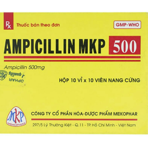Thuốc Ampicillin Mkp 500mg (Ampicillin)