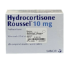 Hydrocortisone Roussel 10mg - Thuốc điều trị các bệnh về thận (Hộp 1 vỉ x 25 viên) maroc