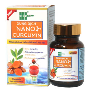 Dung dịch Nano Curcumin OIC New 50ml – hỗ trợ giảm viêm loét dạ dày, bảo vệ gan, làm đẹp da – Baobaopharma