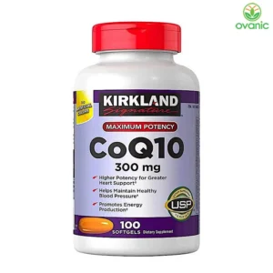 Thực phẩm chức năng hỗ trợ tim mạch Kirkland CoQ10 300mg (Lọ 100 viên)