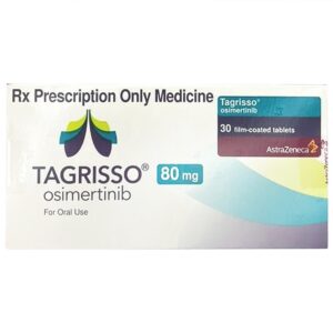 Thuốc Tagrisso Osimertinib 80mg AstraZeneca - Chỉ định điều trị ung thư phổi (Hộp 30 viên)