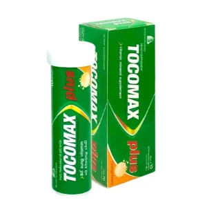 Tocomax Plus - Bổ sung vitamin và khoáng chất (Hộp 1 tuýp x 10 viên)