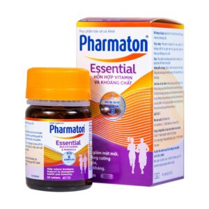 Viên uống Pharmaton Essential Multivitamins Minerals hỗ trợ tăng đề kháng - Pháp (Lọ 30 viên)