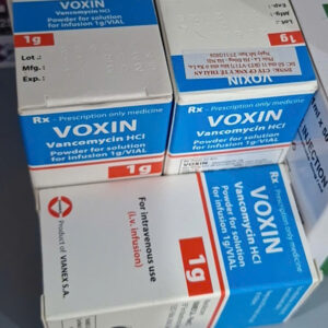 Voxin 1g (Vancomycin HCl 1g) 11/2026 – Kháng sinh điều trị nhiễm khuẩn nặng do vi khuẩn Gram dương