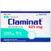 Thuốc Claminat 625mg Imexpharm điều trị nhiễm trùng (2 vỉ x 7 viên)