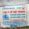 Gạc Y Tế Tiệt Trùng Bảo Thạch 5cm x 6.5cm x 12 lớp (Gói 10 miếng)