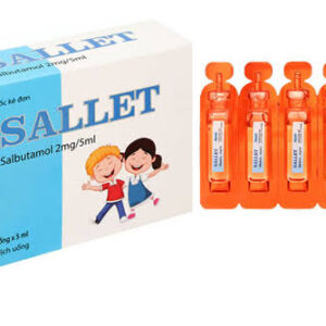 Dung dịch uống Sallet 2mg/5ml (Salbutamol)