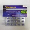 Thuốc PM Remem (Ginkgo biloba) - Điều trị suy tuần hoàn não, cải thiện trí nhớ (Hộp 4 vỉ x 15 viên)