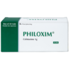 Bột pha tiêm Philoxim 1g Phil điều trị nhiễm trùng do vi khuẩn (Hộp 10 chai)