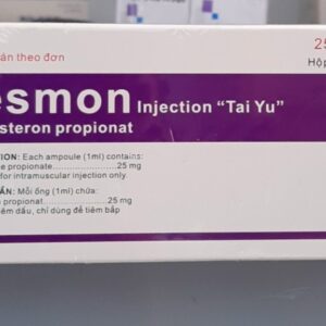 Thuốc Tesmon Tai Yu 25mg/ml – Testosterone tiêm cho nam giới hộp 10 ống