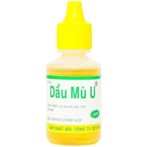 (lốc 10 chai )DẦU MÙ U QUANG MINH_Lọ/15ml/16_làm mau lành các vết thương lốc 10 chai