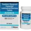 Avonza_  Tenofovir Disoprosil Fumarat Lamivudin và Efavirenz 300mg/300mg/400mg