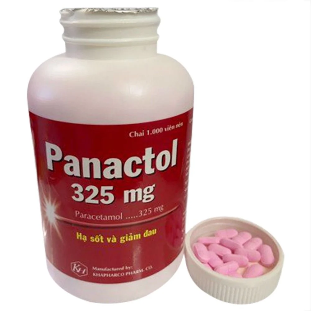 Panactol 325mg Khánh Hòa (Paracetamol) Giảm đau - Hạ Sốt /16 (Chai 1000 ...