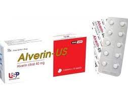 ALVERIN - US (Alverin citrat) 40mg USP - Điều trị các triệu chứng đau do rối loạn chức năng đường tiêu hoá và đường mật (hộp 30 viên) 1 ALVERIN