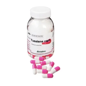 Tusalene caps Vacopharm (Alimemazin tartrat) Điều trị triệu chứng của các dạng dị ứng, viêm mũi, viêm kết mạc, mày đay -16-(Lọ 200 viên)