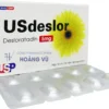 USDESLOR 5 (Alu-Alu) (Desloratadine) USP - Giảm các triệu chứng viêm mũi dị ứng,triệu chứng mày đay mạn tính (hộp 10 vỉ x 10 viên)