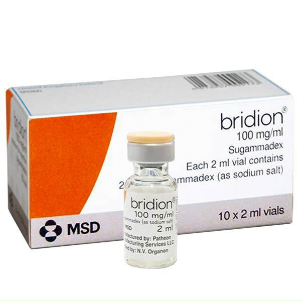 Bridion Inj 100mg/ml (lọ 2ml) - Thuốc Hóa Giải Phong Bế Thần Kinh Cơ ...