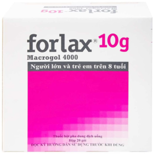 Thuốc Forlax 10g điều trị táo bón triệu chứng