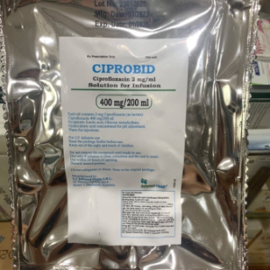 Ciprobid Ciprofloxacin 400mg/200ml (Default Title)