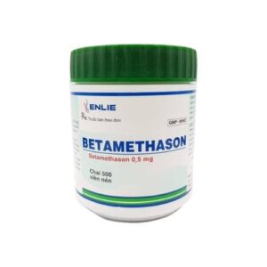 Betamethason 0.5 mg (Xanh hương dâu) chống viêm dị ứng Lọ 500 viên