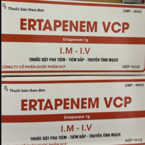 Thuốc kháng sinh Ertapenem