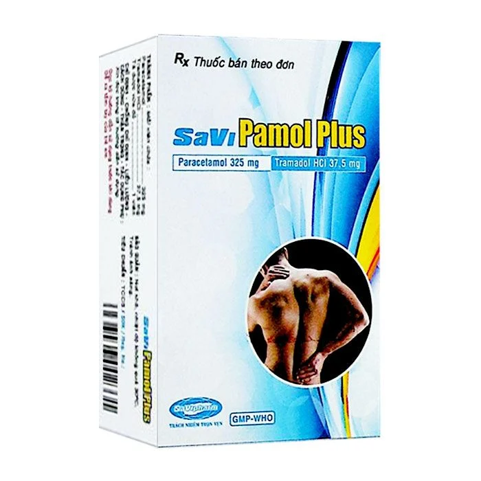 SaVi Pamol Plus Paracetamol 325 mg; Tramadol HCl 37,5 điều trị các cơn đau từ trung bình đến nặng 2 savi pamol plus 30 vien 2 1a75ce772b3047a3a2321135a26c4b89 a0885925977e4322b7fec18018464bbe master