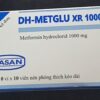 Thuốc DH-Metglu XR Metformin 1000 Hasan điều trị tiểu đường tuýp 2 (10 vỉ x 10 viên)