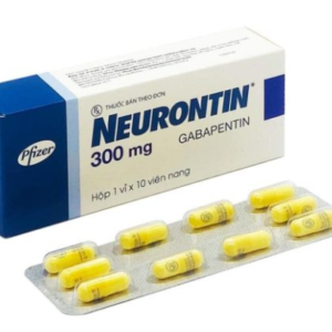 Neurontin 300mg trị động kinh, đau dây thần kinh " Gabapentin" (Hộp 10 viên)