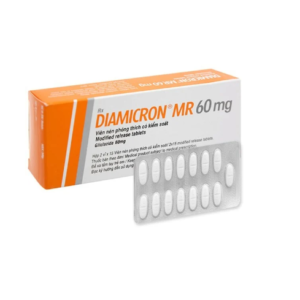 Thuốc Diamicron MR 60mg Servier điều trị tiểu đường tuýp 2 " Gliclazide "(2 vỉ x 15 viên)