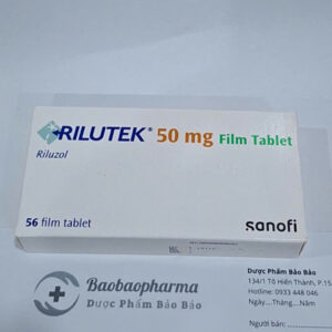 Thuốc Rilutek Riluzole 50mg