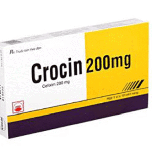 Thuốc Crocin 200mg (Cefixim)