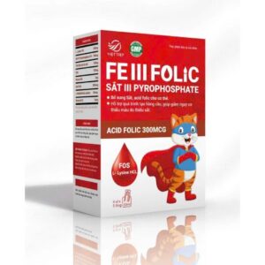 Fe III Folic – Bổ sung sắt và acid folic, hỗ trợ tạo máu hiệu quả