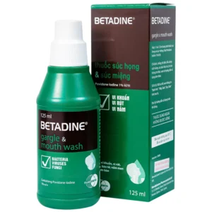 Thuốc súc họng, súc miệng Betadine Gargle