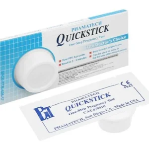 Que thử thai Quickstick One - Step Prehnancy Test Phamatech cho kết quả lên đến 99% (hộp 1 que)