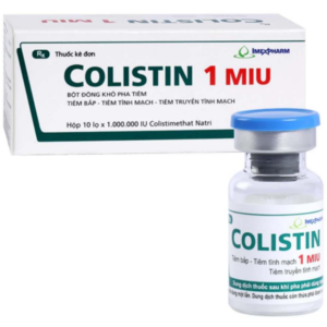 Thuốc Colistin 1MIU Imexpharm – Điều trị nhiễm khuẩn (Hộp 10 lọ bột đông khô pha tiêm)