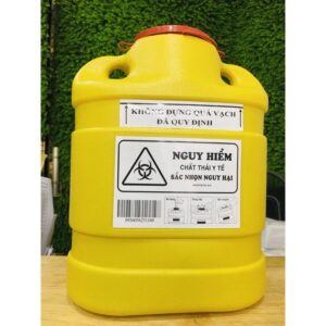 Hộp huỷ kim - Bình Huỷ Kim Tiêm, Bơm kim Tiêm (6,8 Lít)