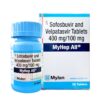 Thuốc MyHep All Sofosbuvir And Velpatasvir Tablets Mylan - Điều trị viên gan C mãn tính (Hộp 28 viên)