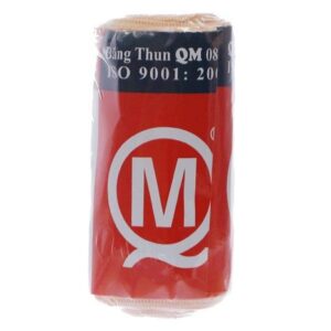 Băng thun y tế 2 móc QM (8cm x 5.5m) – Hộp 12 cuộn