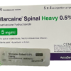Marcaine Spinal Heavy 0,5% thuốc gây tê