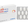 Thuốc Glucophage 1000mg (Metformin) Merck điều trị đái tháo đường type 2 (2 vỉ x 15 viên)