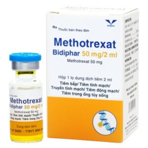 Dung dịch tiêm Methotrexat Bidiphar 50mg/2ml