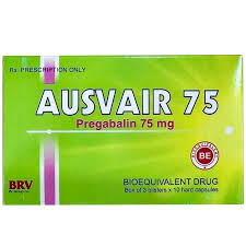 Thuốc Ausvair 75 (Pregabalin)