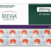 Iressa 250mg (Gefitinib) Astrazeneca -Thuốc Điều trị ung thư phổi (hộp 3 vỉ x 10 viên)